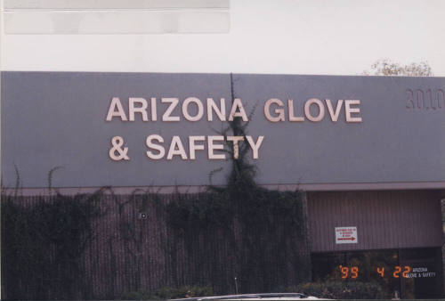 Arizona Glove & Safety, 3010 South 52nd Street, Tempe, Arizona