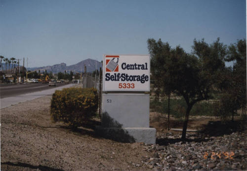 Central Self-Storage, 5333 South 56th Street, Tempe, Arizona