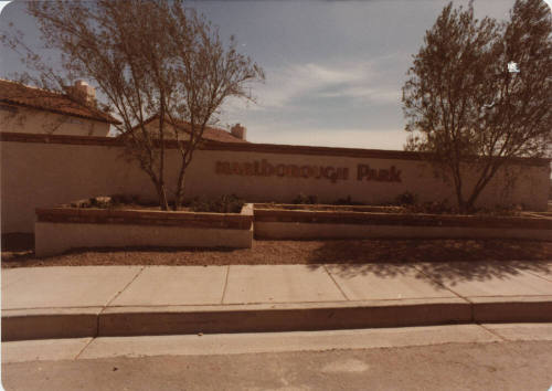 Marlbourough Park Estates, McKellips and LaRosa Drive, Tempe, Arizona