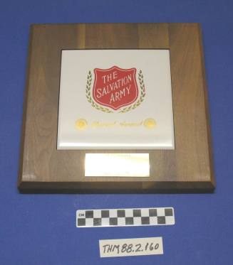 Salvation Army Special Award: Arizona Governors Salute to Gov. Pyle, 1978