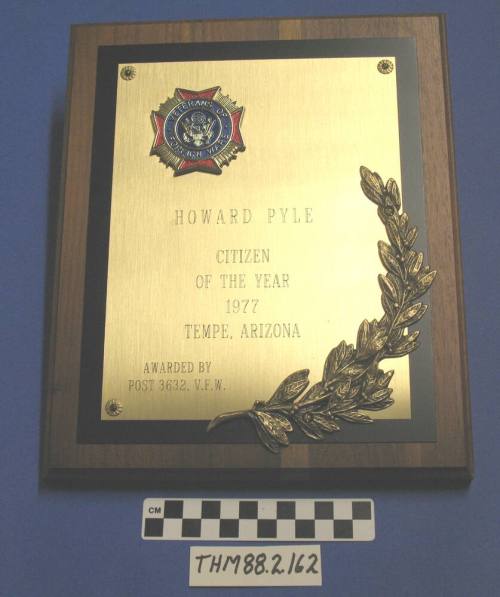 Citizen of the Year, VFW, 1977