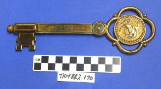 Commemorative Key fo 44th Annual Governors' Conference, Houston Texas - 1952