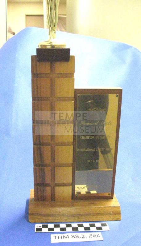 Howard pyle, Champion of Safety, 1966 Trophy
