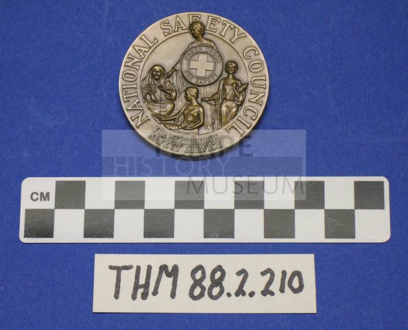 National Safety Council medal