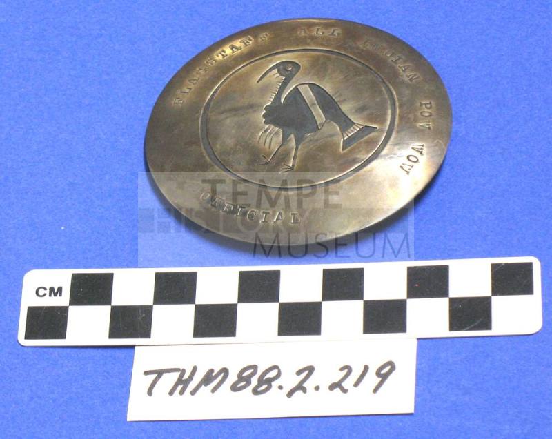 Flagstaff All-Indian Pow Wow - Official Badge