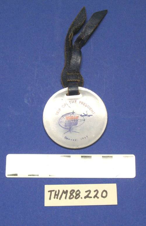 Howard Pyle White House Luggage Tag