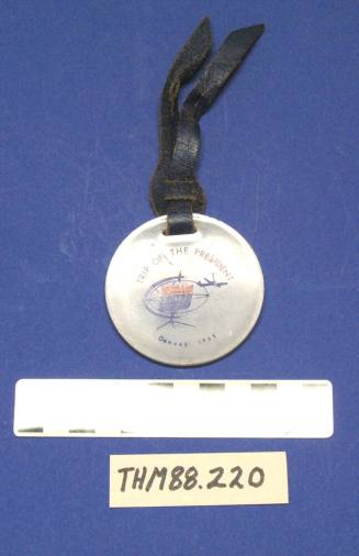 Howard Pyle White House Luggage Tag