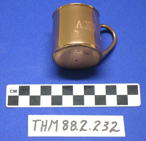 Copper small mug of Lamda Chi Alpha