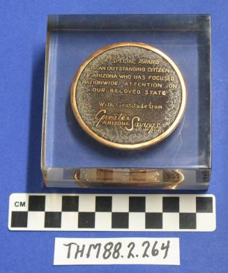 Builder of Greater Arizona Medallion