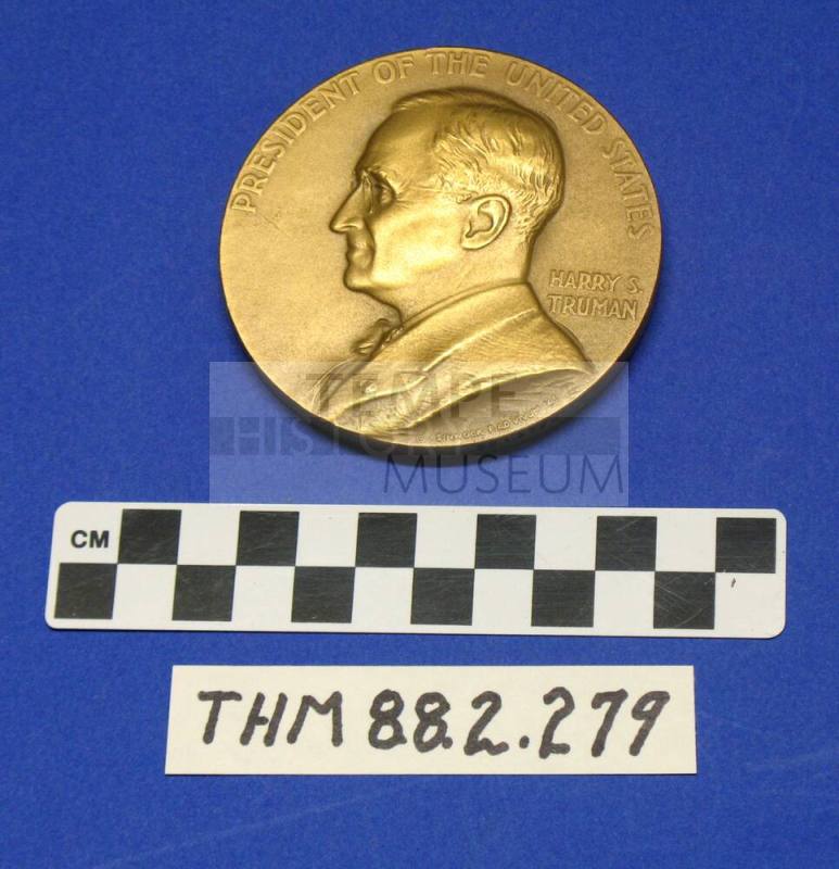 Inauguration Medallion: Truman