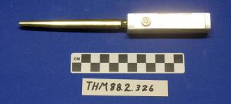 Marble-handle Rotary International Letter Opener