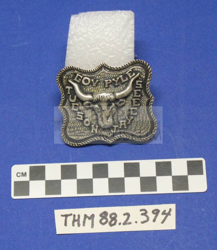 Tucson Jaycees, Gov. Pyle Belt Buckle