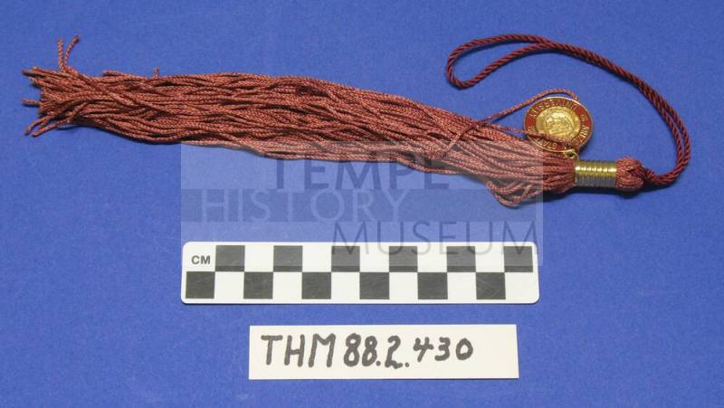 Arizona State University medal with tassel/1973, honorary degree ceremony