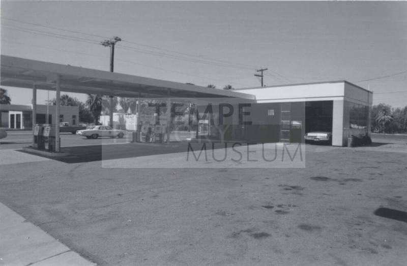 Mobil Gasoline Service Station - 198 South Mill Avenue, Tempe, Arizona