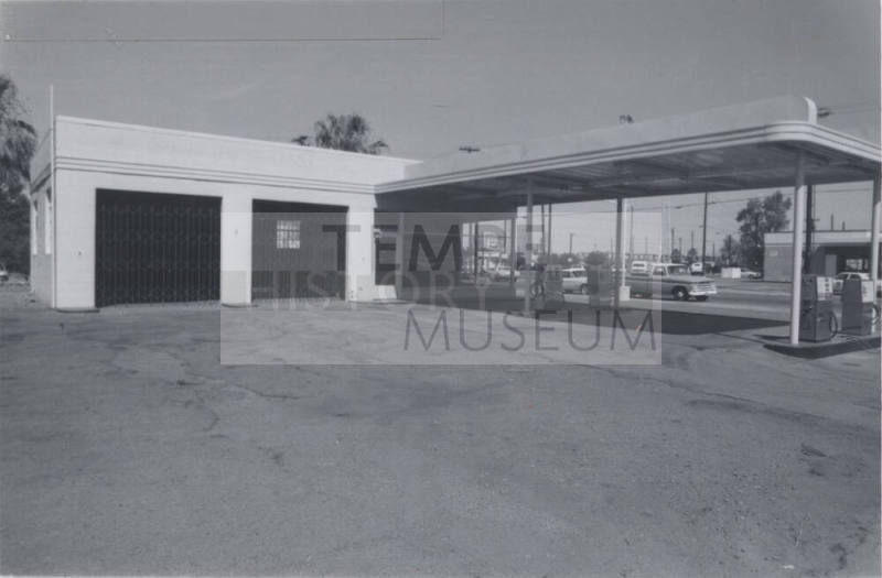 Mobil Gasoline Service Station - 198 South Mill Avenue, Tempe, Arizona