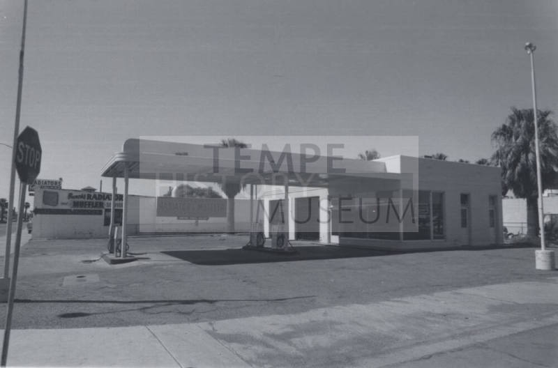 Mobil Gasoline Service Station - 198 South Mill Avenue, Tempe, Arizona