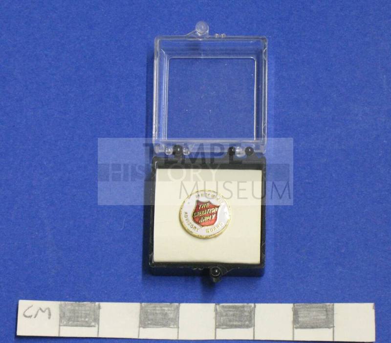 Salvation Army lapel pin