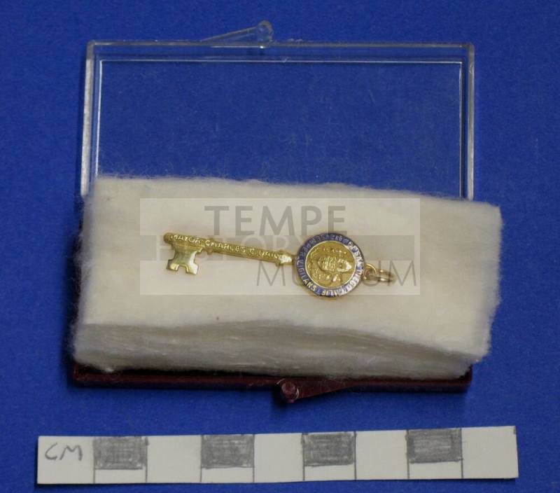 San Diego key pendent