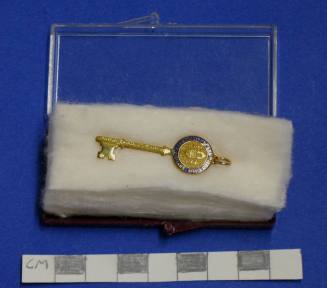 San Diego key pendent