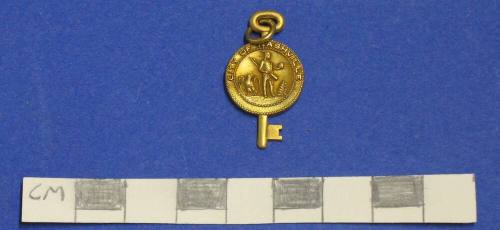 City of Nashville Key Pendant