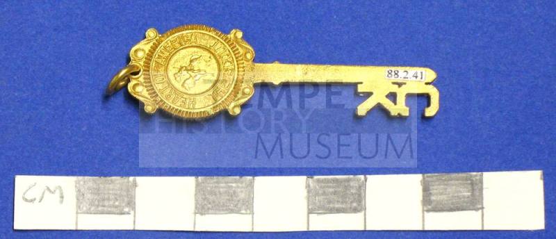 Kansas City Key Pendant