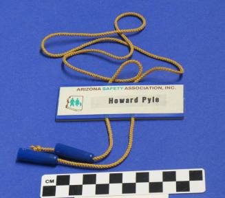 Howard Pyle's Arizona Safety Association Bolo-style Identity Badge