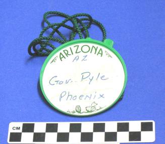 Howard Pyle's Arizona I.D. Badge