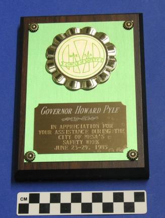 Mesa's Appreciation for work during Safety Week, June 23-29, 1985
