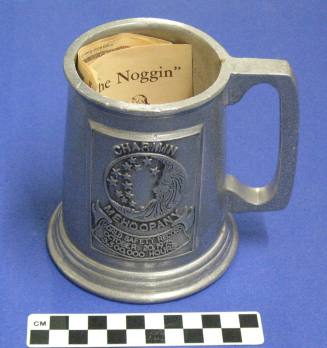World Safety Record pewter-look mug