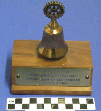 Speaker of the Day, Rotary Club of Los Angeles, Howard Pyle