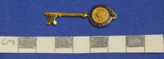 San Diego, California Key Pendant