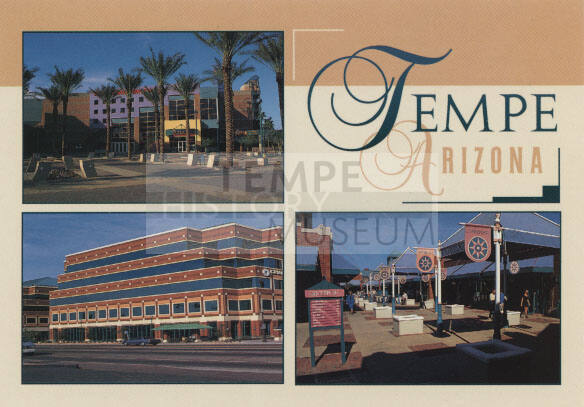 Centerpoint Complex and signage 3 view postcard