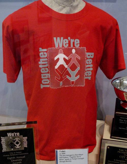 "Together We're Better" red T-shirt