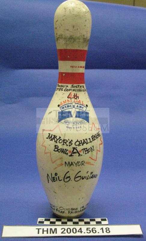 Bowling Pin, Commemorative