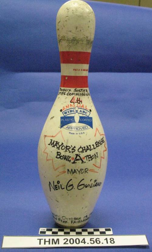 Bowling Pin, Commemorative