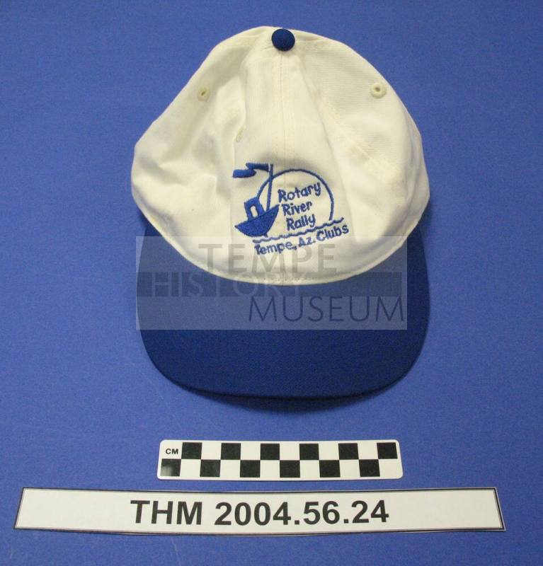 White/blue Rotary River Rally Cap