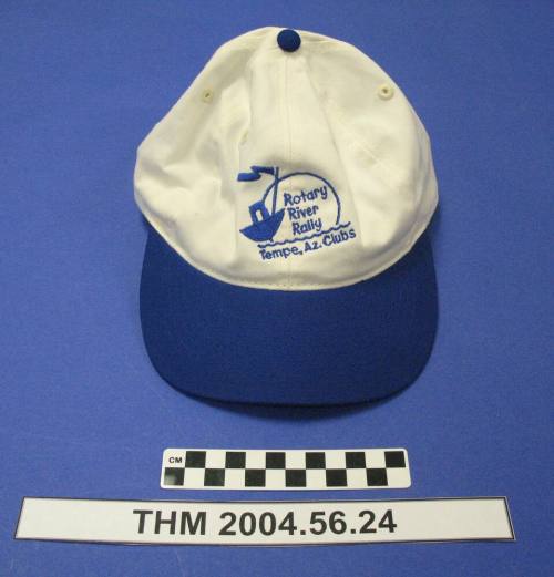 White/blue Rotary River Rally Cap