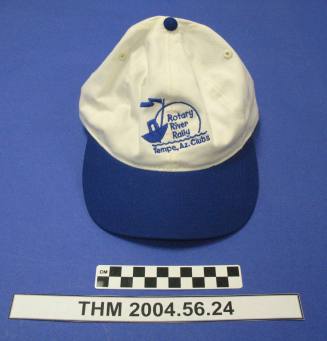 White/blue Rotary River Rally Cap
