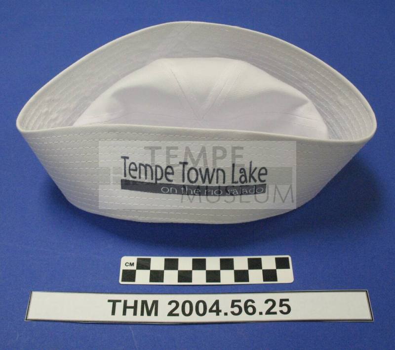 Tempe Town Lake white sailor cap