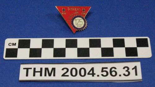 Celebrating 125 years - Tempe - Mayor Giuliano's pin