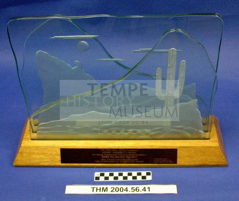 Tempe Rio Salado Project, Winner of Honeywell & Valley Forward's President's Award for Environmental Achievement, Mayor Giuliano's Term 1989