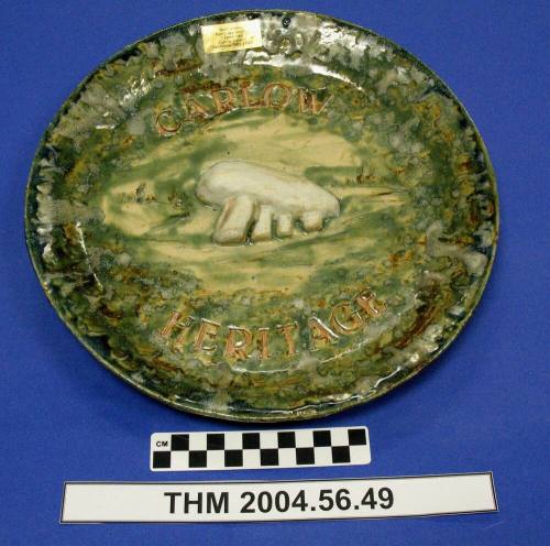 Tempe's Carlow Heritage Sister Cities Plate