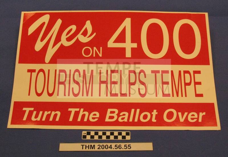 Yes on 400 sign