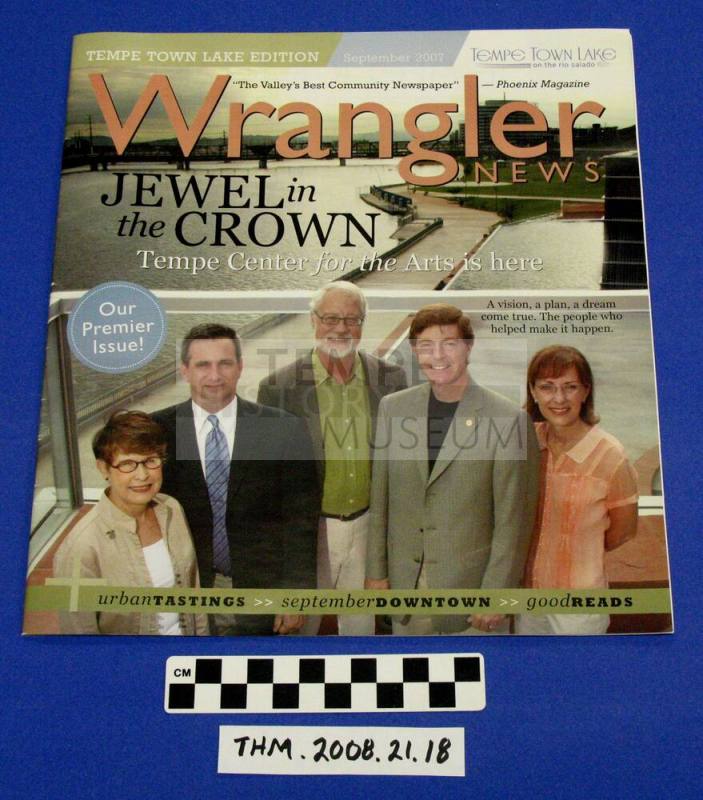 Wrangler News. Tempe Town Lake Edition, Sept. 2007