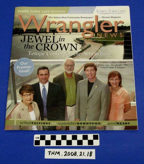 Wrangler News. Tempe Town Lake Edition, Sept. 2007