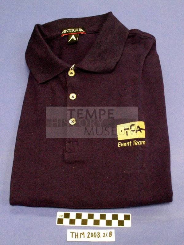 Purple Polo Shirt for Tempe Center for the Arts Event Team