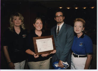 All-American City 2003 Award with Neil Guiliano, Sandra Dowling and two others.