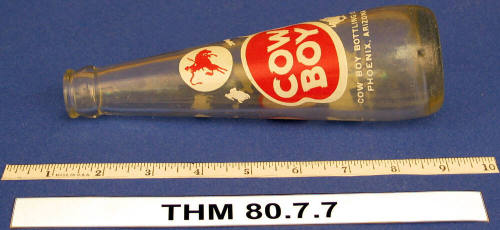 Bottle, Cowboy Bottling Co., Phoenix, AZ