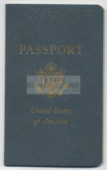 Passport of Charles Franklin Finley