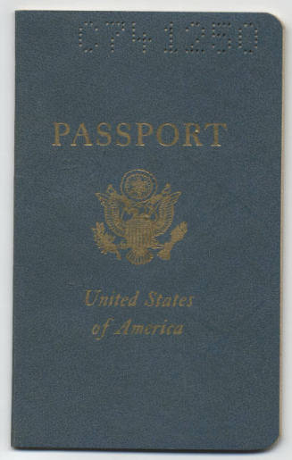 Passport of Charles Franklin Finley